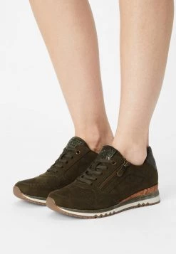 Marco Tozzi Femme Baskets Basses Olive