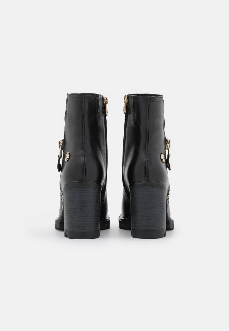Marco Tozzi BY GUIDO MARIA KRETSCHMER Bottines à Talons Hauts Black/gold Femme 4 Marco Tozzi BY GUIDO MARIA KRETSCHMER Bottines à Talons Hauts Black/gold Femme – Image 4