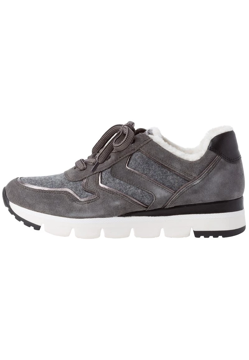 Marco Tozzi Baskets Basses Dk Grey Comb Femme 1 Marco Tozzi Baskets Basses Dk Grey Comb Femme