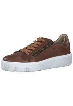 Marco Tozzi Femme Baskets Basses Cognac Comb