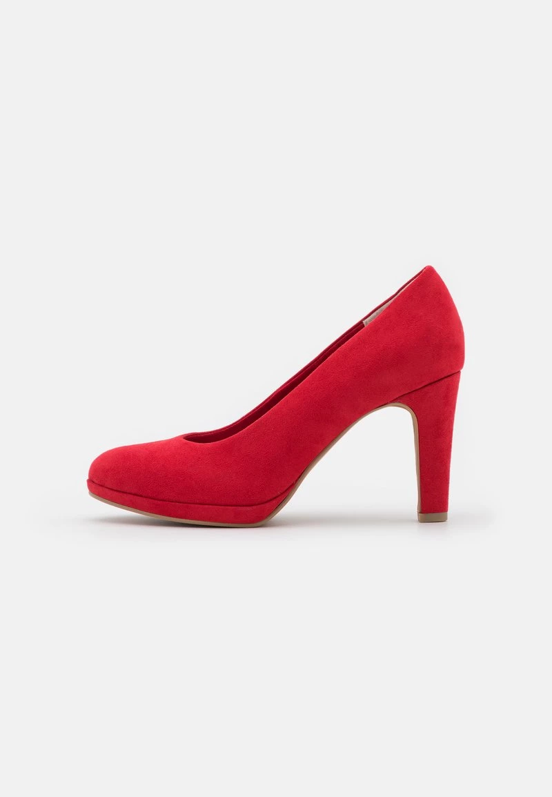 Marco Tozzi Femme Escarpins Red 2 Marco Tozzi Femme Escarpins Red – Image 2