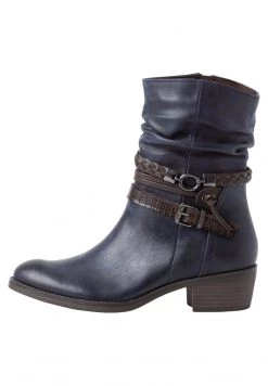 Marco Tozzi Santiags Navy Ant Comb Femme