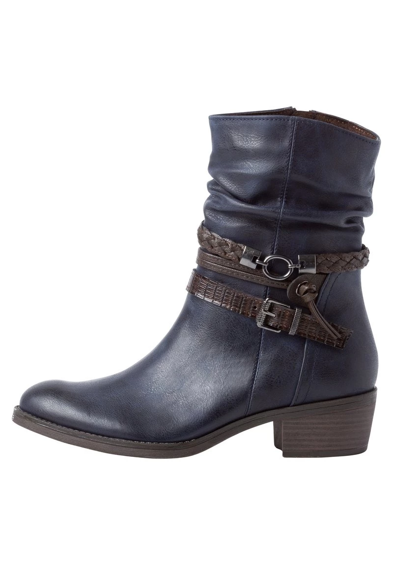 Marco Tozzi Santiags Navy Ant Comb Femme 1 Marco Tozzi Santiags Navy Ant Comb Femme