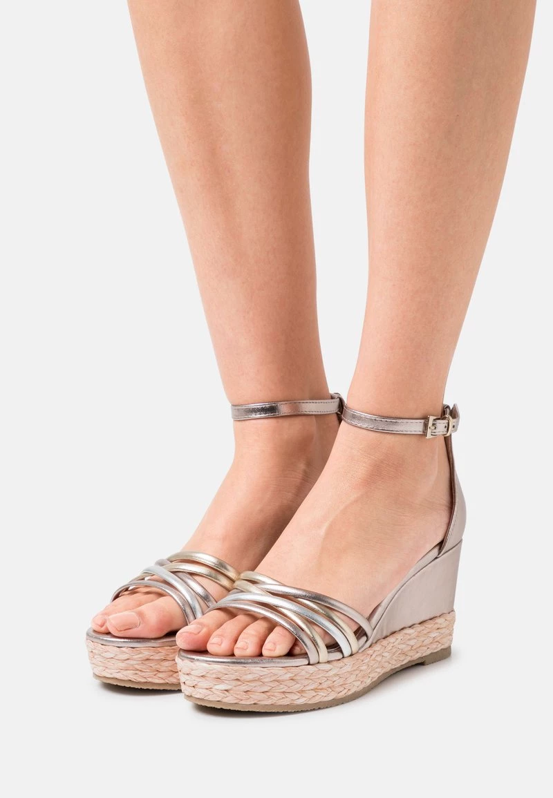 Marco Tozzi BY GUIDO MARIA KRETSCHMER Sandales à Talons Hauts Rose Metallic Femme 1 Marco Tozzi BY GUIDO MARIA KRETSCHMER Sandales à Talons Hauts Rose Metallic Femme