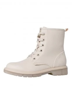 Marco Tozzi Bottines à Lacets Cream Femme -Marco Tozzi Soldes Magasin 84cb2da0b30244ebbbd98aea2e31a73c