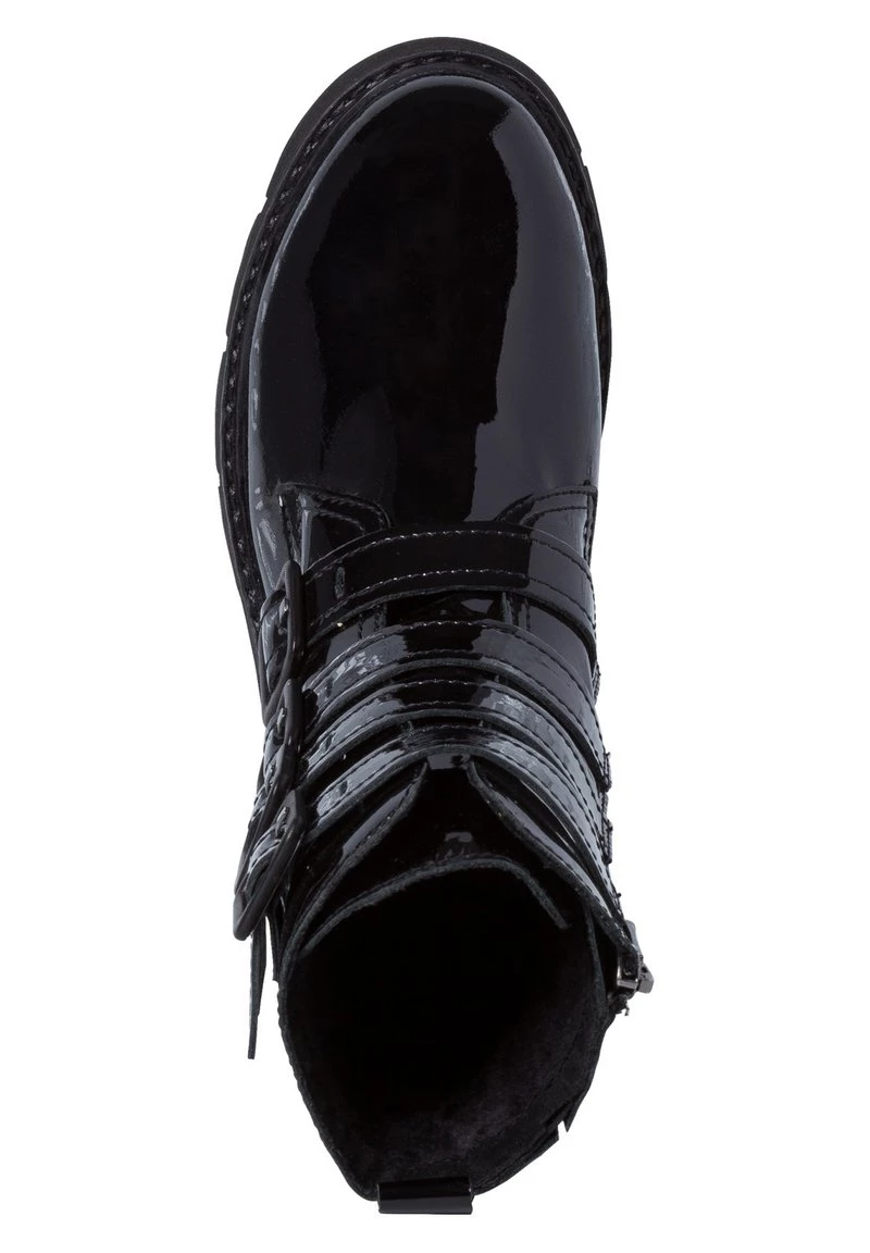 Marco Tozzi Bottines à Plateau Black Patent Femme 3 Marco Tozzi Bottines à Plateau Black Patent Femme – Image 3