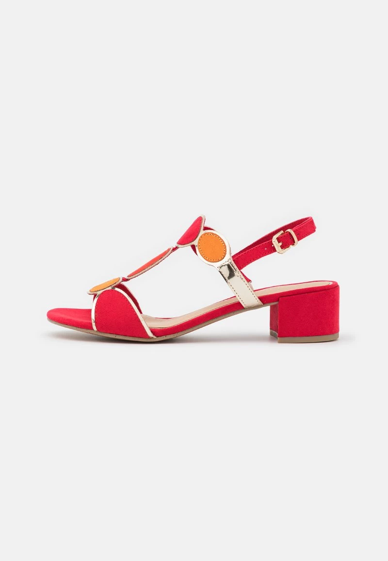 Marco Tozzi Femme Sandales Red 2 Marco Tozzi Femme Sandales Red – Image 2