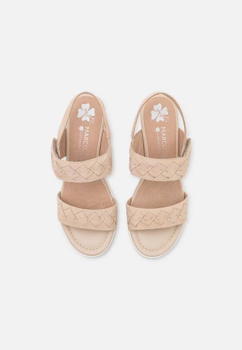 Marco Tozzi Femme BY GUIDO MARIA KRETSCHMER Sandales Compensées Cream 6 Marco Tozzi Femme BY GUIDO MARIA KRETSCHMER Sandales Compensées Cream – Image 6