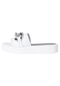 Marco Tozzi Femme Mules White