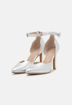 Marco Tozzi Femme Escarpins Silver -Marco Tozzi Soldes Magasin 96e93f3df27c4d0083b4ba318e1633d3