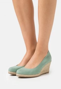 Marco Tozzi Soldes Magasin 4 Marco Tozzi COURT SHOE Escarpins Compensés Sage Femme