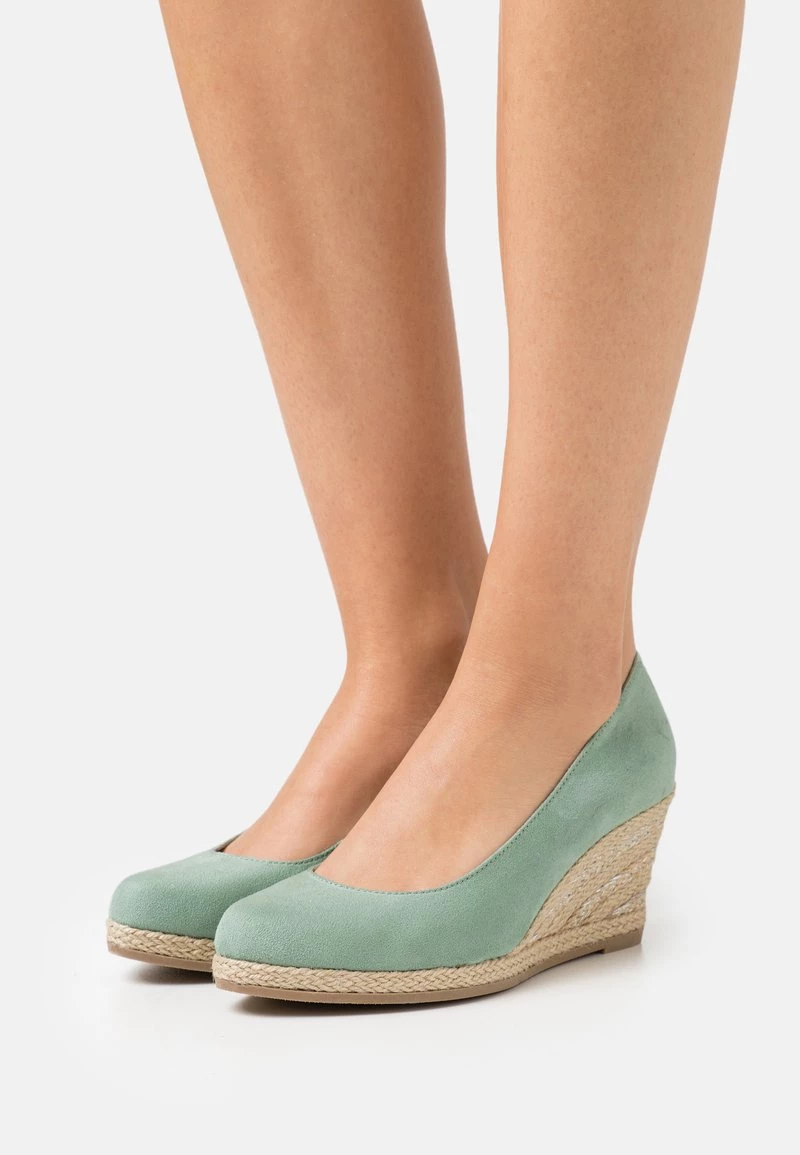 Marco Tozzi COURT SHOE Escarpins Compensés Sage Femme 1 Marco Tozzi COURT SHOE Escarpins Compensés Sage Femme