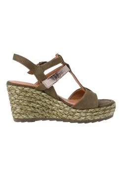 Marco Tozzi Sandales à Talons Hauts Khaki Comb Femme -Marco Tozzi Soldes Magasin 9beaa27f4603458e8fdf1cb713aed8d9