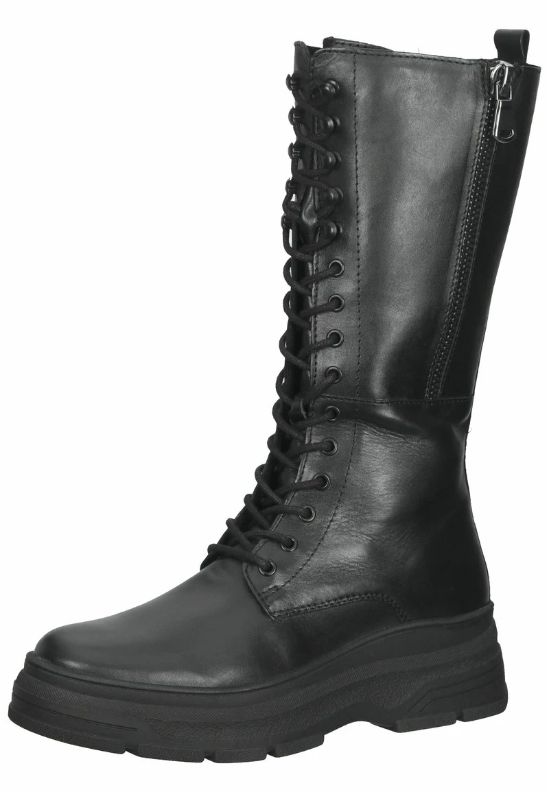 Marco Tozzi Femme Bottes à Plateau Black Antic 2 Marco Tozzi Femme Bottes à Plateau Black Antic – Image 2