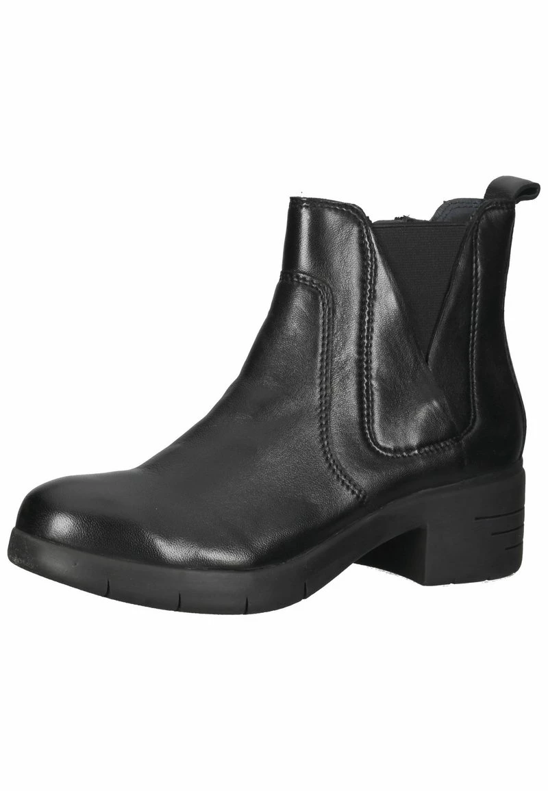 Marco Tozzi Femme Bottines à Plateau Black Antic 2 Marco Tozzi Femme Bottines à Plateau Black Antic – Image 2