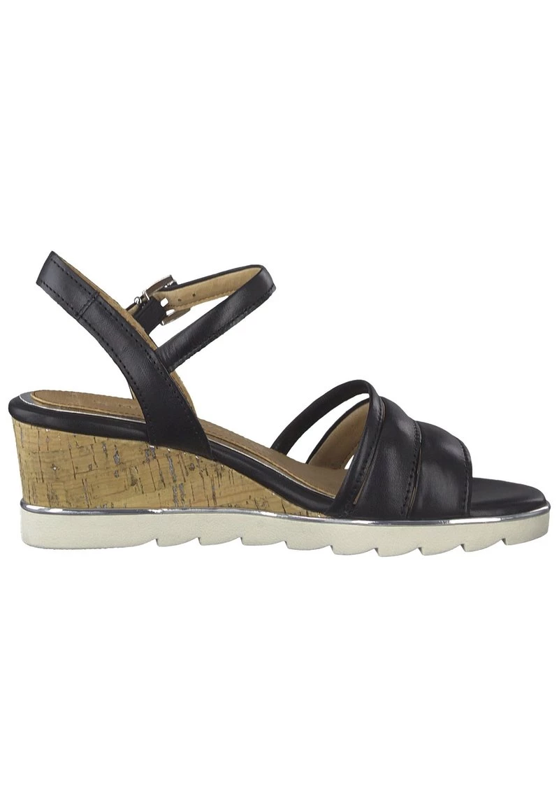 Marco Tozzi Femme Sandales Compensées Black 6 Marco Tozzi Femme Sandales Compensées Black – Image 6