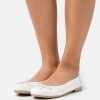 Marco Tozzi Femme Ballerines White