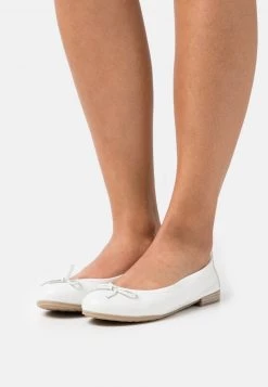 Marco Tozzi Femme Ballerines White