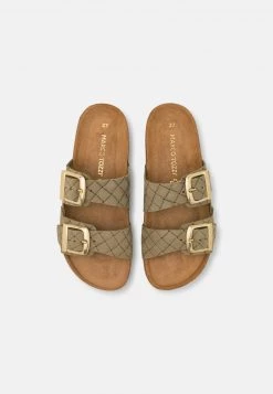 Marco Tozzi Mules Olive Femme -Marco Tozzi Soldes Magasin b0764416fdf84fd9b5263e2dc1f4426a
