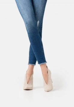 Marco Tozzi Femme Bottines à Talons Hauts Dune