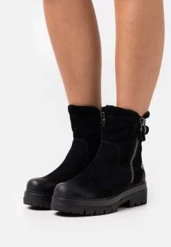 Marco Tozzi Femme BY GUIDO MARIA KRETSCHMER Bottines à Plateau Black