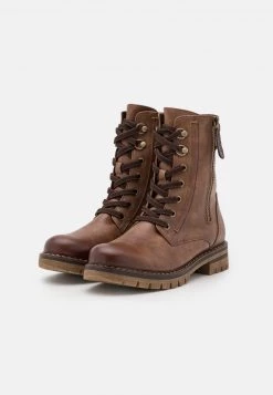 Marco Tozzi Bottines à Lacets Chestnut Femme -Marco Tozzi Soldes Magasin b2851e0d0efd4ecd99d4f292c8ceded8