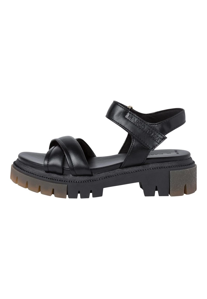 Marco Tozzi Femme Sandales De Randonnée Black 1 Marco Tozzi Femme Sandales De Randonnée Black
