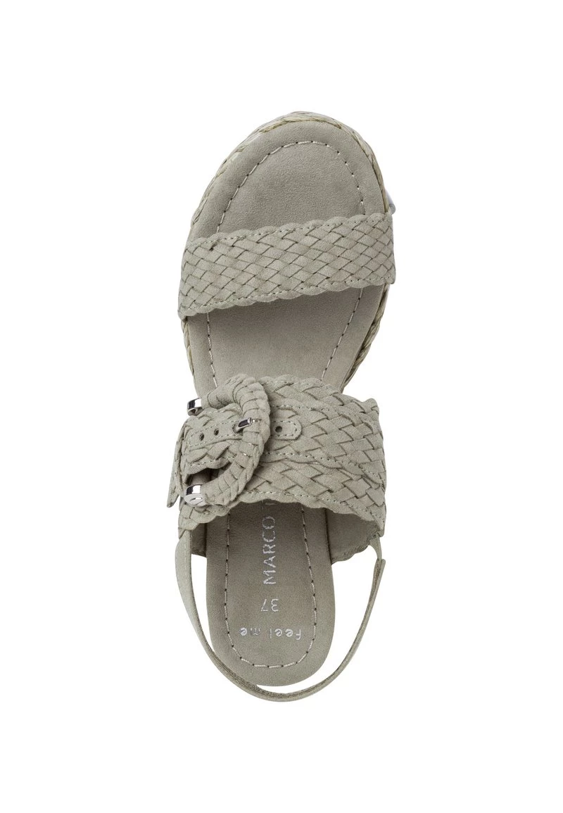 Marco Tozzi Femme Sandales à Talons Hauts Moss 2 Marco Tozzi Femme Sandales à Talons Hauts Moss – Image 2