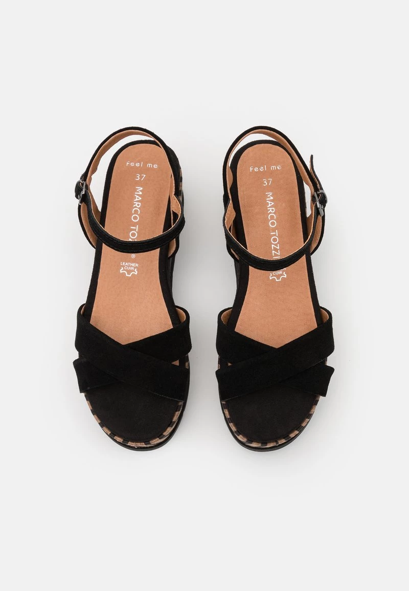 Marco Tozzi Sandales à Plateforme Black Femme 6 Marco Tozzi Sandales à Plateforme Black Femme – Image 6