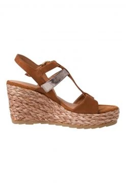 Marco Tozzi Sandales à Talons Hauts Cognac Comb Femme -Marco Tozzi Soldes Magasin bd03c8f98a22421caa0d7c44b9b3c5f4