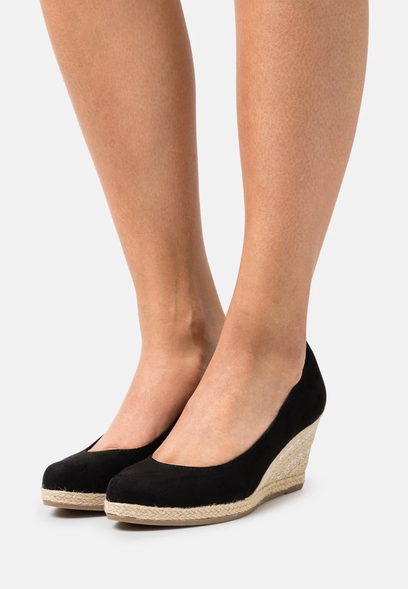 Marco Tozzi Escarpins Compensés Black Femme 1 Marco Tozzi Escarpins Compensés Black Femme