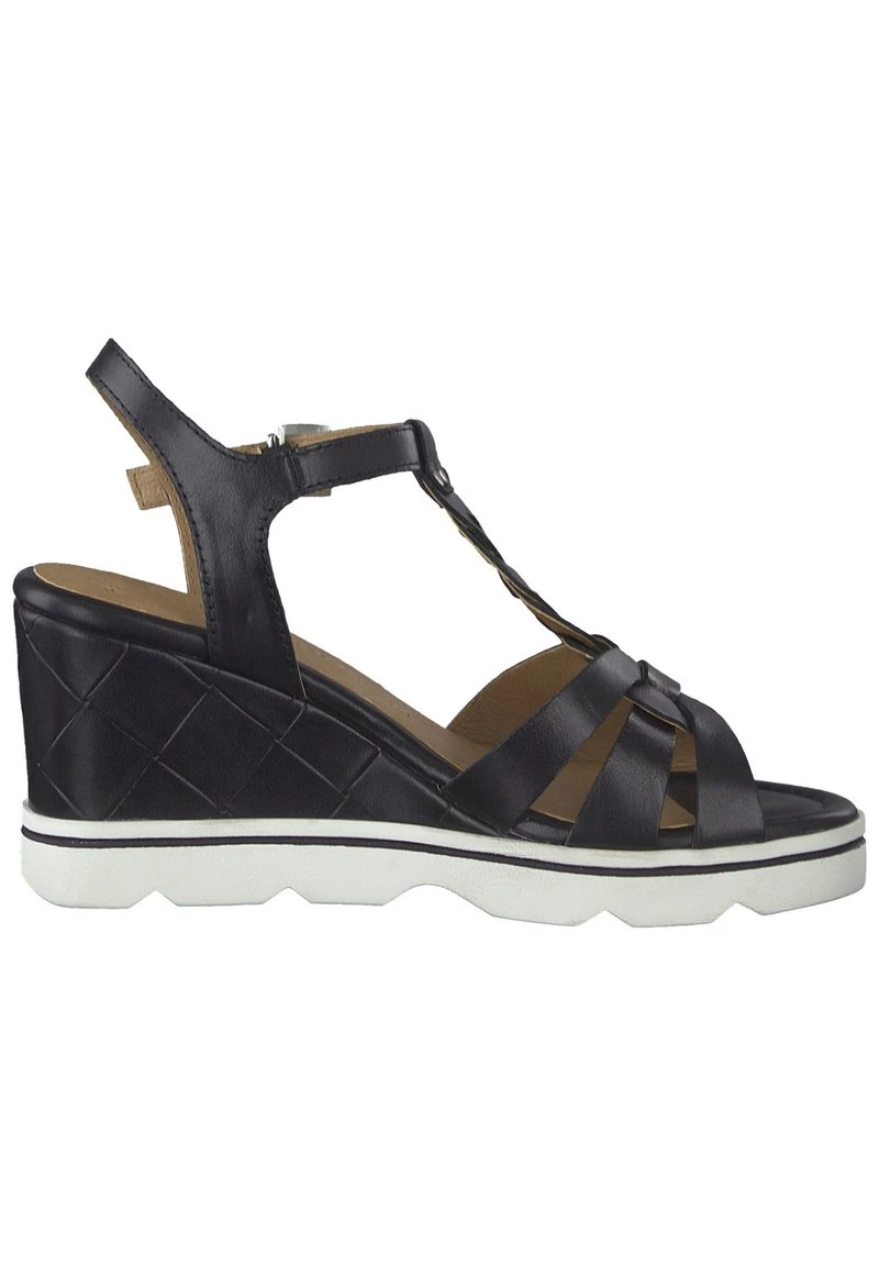 Marco Tozzi Sandales à Plateforme Black Antic Femme 5 Marco Tozzi Sandales à Plateforme Black Antic Femme – Image 5