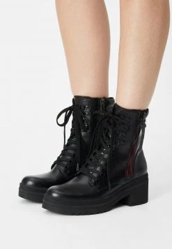 Marco Tozzi Bottines à Lacets Black Femme