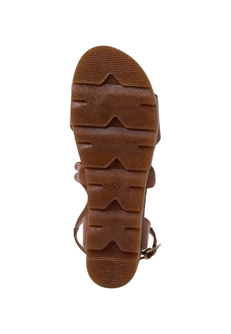 Marco Tozzi Sandales à Plateforme Cognac Antic Femme 4 Marco Tozzi Sandales à Plateforme Cognac Antic Femme – Image 4