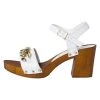 Marco Tozzi SANDALETTE Sabots White Comb Femme