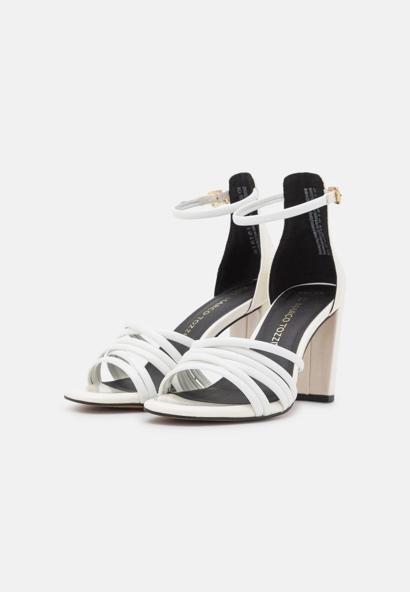 Marco Tozzi Sandales à Talons Hauts White Femme 3 Marco Tozzi Sandales à Talons Hauts White Femme – Image 3