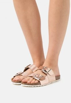 Marco Tozzi Femme Mules Rose Metallic