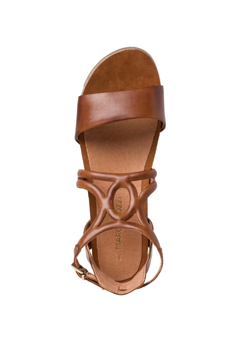 Marco Tozzi Sandales à Plateforme Cognac Antic Femme 2 Marco Tozzi Sandales à Plateforme Cognac Antic Femme – Image 2