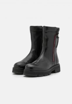 Marco Tozzi Femme Bottines à Plateau Black -Marco Tozzi Soldes Magasin d54feba99ebb481e955c2bd56b74837e