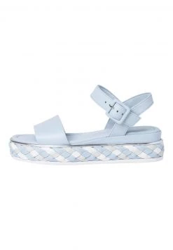Marco Tozzi Femme BY GUIDO MARIA KRETSCHMER Sandales Compensées Lt Blue Comb