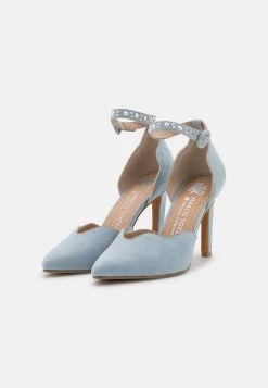 Marco Tozzi Femme Escarpins Light Blue -Marco Tozzi Soldes Magasin d9d1396adf6a4b0597edbae1d2a250f2