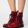 Marco Tozzi BY GUIDO MARIA KRETSCHMER Bottines à Plateau Red Femme