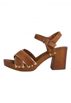 Marco Tozzi Femme Sandales Cognac Comb