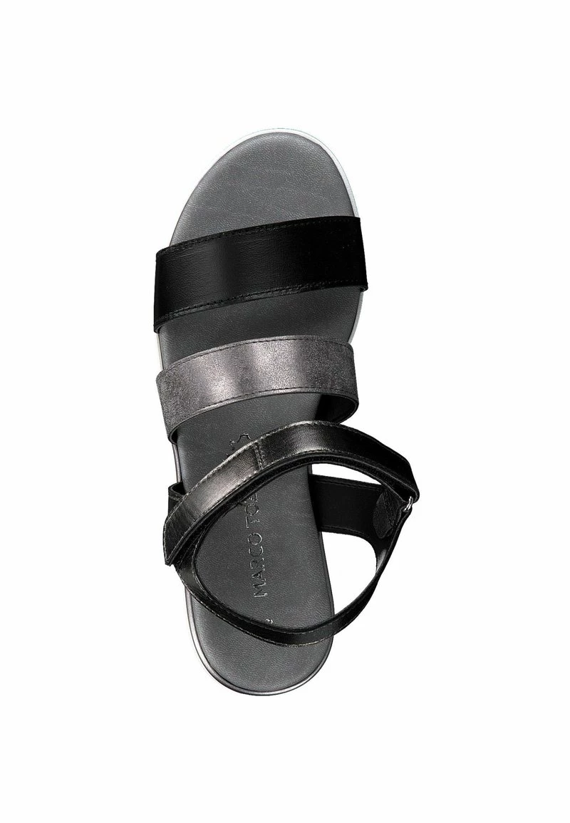 MARCO TOZZI Sandales Black Comb Femme 2 MARCO TOZZI Sandales Black Comb Femme – Image 2