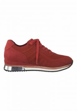 Marco Tozzi Femme Baskets Basses Red Comb -Marco Tozzi Soldes Magasin e59206809db34f53b9ee1adef2aec782