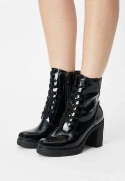 Marco Tozzi Femme Bottines à Plateau Black