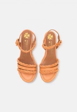 Marco Tozzi Femme Sandales à Talons Hauts Peach -Marco Tozzi Soldes Magasin f007b415f6be43d2b51c8feed9e57237