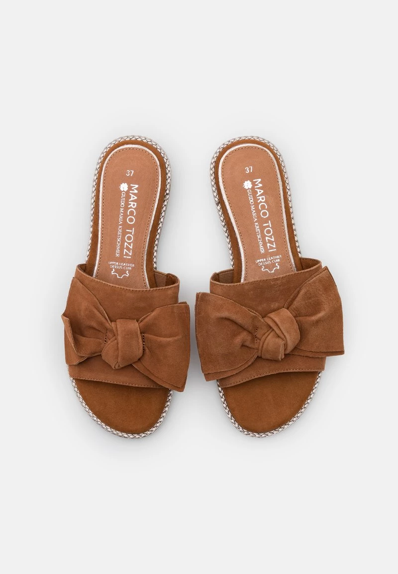 Marco Tozzi BY GUIDO MARIA KRETSCHMER Mules Cognac Femme 6 Marco Tozzi BY GUIDO MARIA KRETSCHMER Mules Cognac Femme – Image 6