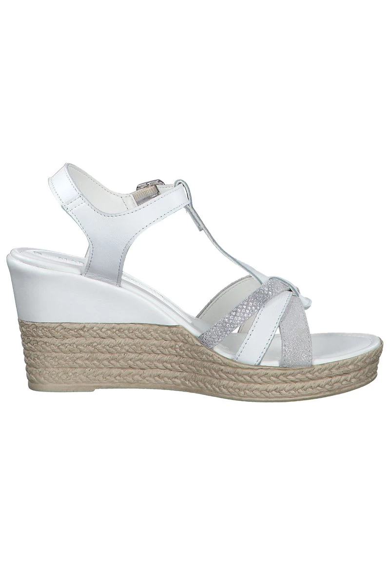 Marco Tozzi Femme Sandales Compensées White Comb 5 Marco Tozzi Femme Sandales Compensées White Comb – Image 5