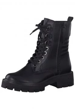 Marco Tozzi Bottines à Plateau Black/khaki Femme